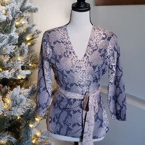 Boston Proper Wrap Sweater Size: S